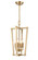 4-Light Pendant light Modern Gold (670|9124-MG)