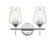 Ashford 2-Light Vanity - Chrome (670|9702-CH)