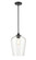 Ashford 1-Light Mini-Pendant light Matte Black (670|9741-MB)