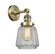 Chatham - 1 Light - 7 inch - Antique Brass - Adjustable Sconce (3442|203SW-AB-G142-LED)