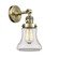 Bellmont - 1 Light - 7 inch - Antique Brass - Adjustable Sconce (3442|203SW-AB-G192-LED)