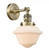 Oxford - 1 Light - 8 inch - Antique Brass - Adjustable Sconce (3442|203SW-AB-G531-LED)