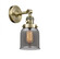 Bell - 1 Light - 5 inch - Antique Brass - Adjustable Sconce (3442|203SW-AB-G53-LED)