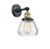 Fulton - 1 Light - 7 inch - Black Antique Brass - Adjustable Sconce (3442|203SW-BAB-G172-LED)