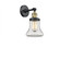 Bellmont - 1 Light - 7 inch - Black Antique Brass - Adjustable Sconce (3442|203SW-BAB-G192-LED)