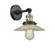 Halophane - 1 Light - 9 inch - Black Antique Brass - Adjustable Sconce (3442|203SW-BAB-G2-LED)