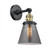 Cone - 1 Light - 6 inch - Black Antique Brass - Adjustable Sconce (3442|203SW-BAB-G63-LED)