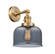 Bell - 1 Light - 8 inch - Brushed Brass - Adjustable Sconce (3442|203SW-BB-G73-LED)