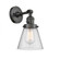 Cone - 1 Light - 6 inch - Oil Rubbed Bronze - Adjustable Sconce (3442|203SW-OB-G64-LED)