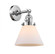 Cone - 1 Light - 8 inch - Polished Chrome - Adjustable Sconce (3442|203SW-PC-G41-LED)