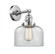 Bell - 1 Light - 8 inch - Polished Chrome - Adjustable Sconce (3442|203SW-PC-G72-LED)