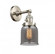Bell - 1 Light - 5 inch - Brushed Satin Nickel - Adjustable Sconce (3442|203SW-SN-G53-LED)