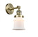 Canton - 1 Light - 5 inch - Antique Brass - Adjustable Sconce (3442|203SW-AB-G181S-LED)
