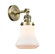 Bellmont - 1 Light - 7 inch - Antique Brass - Adjustable Sconce (3442|203SW-AB-G191-LED)