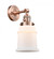 Canton - 1 Light - 7 inch - Antique Copper - Adjustable Sconce (3442|203SW-AC-G181-LED)