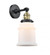 Canton - 1 Light - 7 inch - Black Antique Brass - Adjustable Sconce (3442|203SW-BAB-G181-LED)