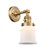 Canton - 1 Light - 5 inch - Brushed Brass - Adjustable Sconce (3442|203SW-BB-G181S-LED)