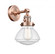 Olean - 1 Light - 7 inch - Antique Copper - Adjustable Sconce (3442|203SW-AC-G324-LED)