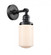 Dover - 1 Light - 5 inch - Matte Black - Adjustable Sconce (3442|203SW-BK-G311-LED)