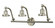 Double Swivel - 3 Light - 26 inch - Brushed Satin Nickel - Adjustable Bath Vanity Light (3442|515-3W-SN)