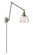 Fulton - 1 Light - 8 inch - Brushed Satin Nickel -Adjustable Swing Arm (3442|238-SN-G172-LED)