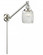 Colton - 1 Light - 8 inch - Brushed Satin Nickel -Adjustable Swing Arm (3442|237-SN-G302-LED)
