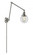 Beacon - 1 Light - 6 inch - Brushed Satin Nickel -Adjustable Swing Arm (3442|238-SN-G202-6-LED)