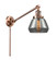 Fulton - 1 Light - 8 inch - Antique Copper -Adjustable Swing Arm (3442|237-AC-G173-LED)
