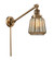 Chatham - 1 Light - 8 inch - Brushed Brass -Adjustable Swing Arm (3442|237-BB-G146-LED)