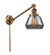 Fulton - 1 Light - 8 inch - Brushed Brass -Adjustable Swing Arm (3442|237-BB-G173-LED)