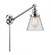 Cone - 1 Light - 8 inch - Polished Chrome -Adjustable Swing Arm (3442|237-PC-G62-LED)