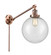 Beacon - 1 Light - 10 inch - Antique Copper -Adjustable Swing Arm (3442|237-AC-G204-10-LED)