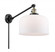 Bell - 1 Light - 12 inch - Black Antique Brass -Adjustable Swing Arm (3442|237-BAB-G71-L-LED)