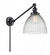 Seneca Falls - 1 Light - 10 inch - Matte Black -Adjustable Swing Arm (3442|237-BK-G222-LED)