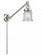 Canton - 1 Light - 8 inch - Brushed Satin Nickel -Adjustable Swing Arm (3442|237-SN-G184S-LED)