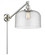 Bell - 1 Light - 12 inch - Brushed Satin Nickel -Adjustable Swing Arm (3442|237-SN-G74-L-LED)