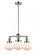 Olean - 3 Light - 19 inch - Polished Chrome - Stem Hung - Chandelier (3442|207-PC-G321)