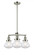 Olean - 3 Light - 19 inch - Polished Nickel - Stem Hung - Chandelier (3442|207-PN-G322-LED)
