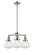 Olean - 3 Light - 19 inch - Polished Nickel - Stem Hung - Chandelier (3442|207-PN-G324)