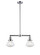 Olean - 2 Light - 22 inch - Polished Chrome - Stem Hung - Adjustable Island Light (3442|209-PC-G322)