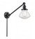 Olean - 1 Light - 9 inch - Matte Black -Adjustable Swing Arm (3442|237-BK-G324-LED)