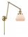 Fulton - 1 Light - 8 inch - Antique Brass -Adjustable Swing Arm (3442|238-AB-G171)