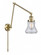 Bellmont - 1 Light - 8 inch - Antique Brass -Adjustable Swing Arm (3442|238-AB-G194)