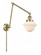 Oxford - 1 Light - 8 inch - Antique Brass -Adjustable Swing Arm (3442|238-AB-G531)