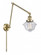 Oxford - 1 Light - 8 inch - Antique Brass -Adjustable Swing Arm (3442|238-AB-G532)