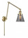 Cone - 1 Light - 8 inch - Antique Brass -Adjustable Swing Arm (3442|238-AB-G63)