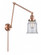 Canton - 1 Light - 6 inch - Antique Copper -Adjustable Swing Arm (3442|238-AC-G182-LED)