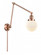 Beacon - 1 Light - 6 inch - Antique Copper -Adjustable Swing Arm (3442|238-AC-G201-6)