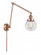 Beacon - 1 Light - 6 inch - Antique Copper -Adjustable Swing Arm (3442|238-AC-G202-6-LED)