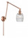 Colton - 1 Light - 8 inch - Antique Copper -Adjustable Swing Arm (3442|238-AC-G302-LED)